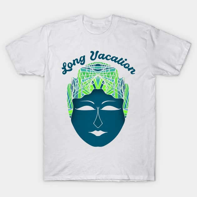 Long Vacation T-Shirt by tebulation